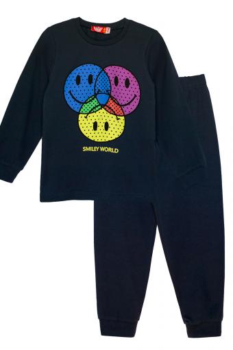 Пижама для мальчика 92146 (Темно-серый) - Лазар-Текс