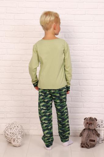 Пижама Тотоша детская дл.рукав (Светло-зеленый) (Фото 2)