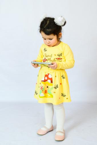 Платье 83004 детское (Желтый) - Лазар-Текс