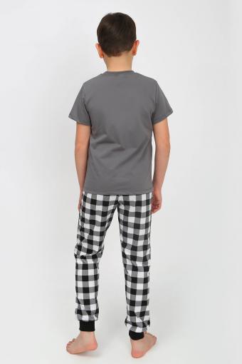 Пижама для мальчика 92182 (Темно-серый) (Фото 2)