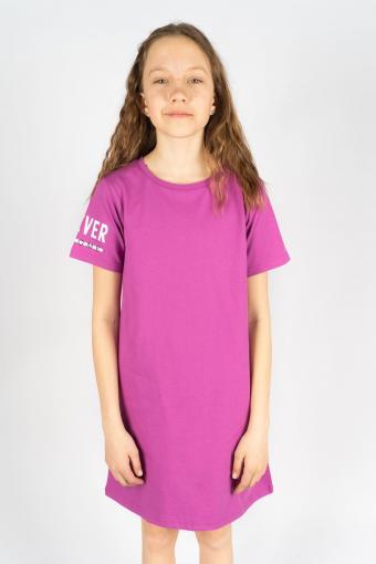 Платье для девочки 81191 (Лиловый) - Лазар-Текс