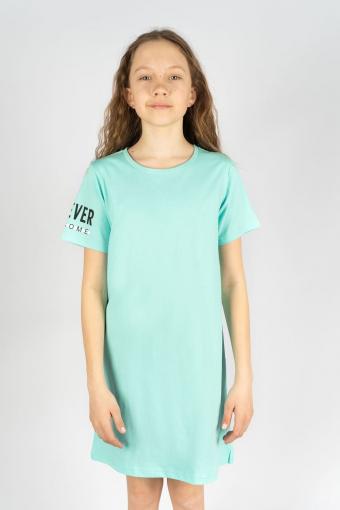 Платье для девочки 81191 (Мятный) - Лазар-Текс