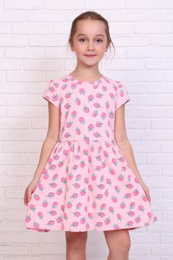 Платье Виктория детское (Розовый) - Лазар-Текс