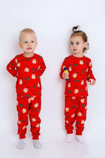 Пижама Сплюша детская (Красный) - Лазар-Текс