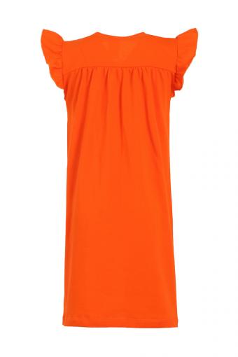 Платье Аксинья (Оранжевый) (Фото 2)