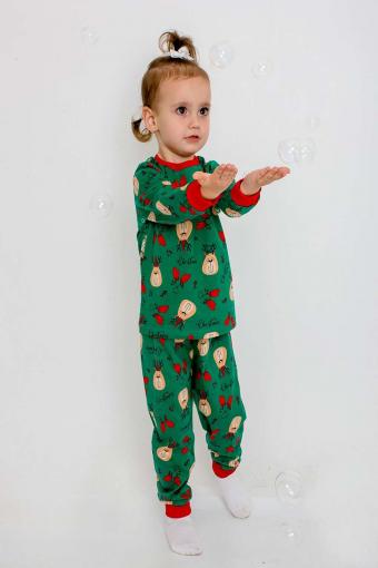 Пижама Сплюша детская (Зелёный) - Лазар-Текс