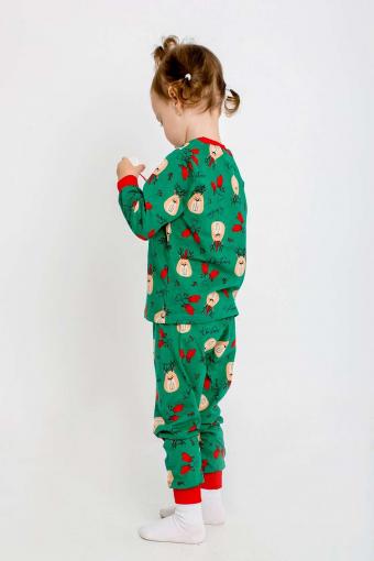 Пижама Сплюша детская (Зелёный) (Фото 2)
