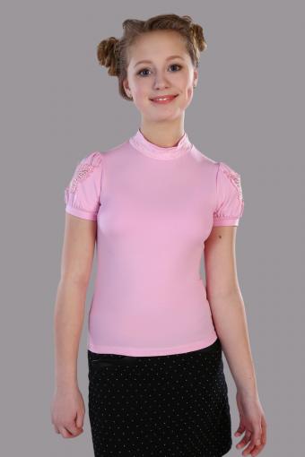 Блузка для девочки Бэлль Арт. 13133 (Светло-розовый) - Лазар-Текс