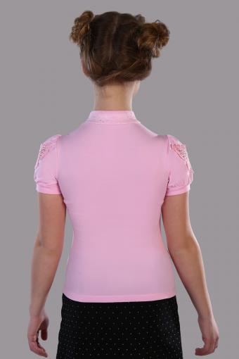 Блузка для девочки Бэлль Арт. 13133 (Светло-розовый) (Фото 2)
