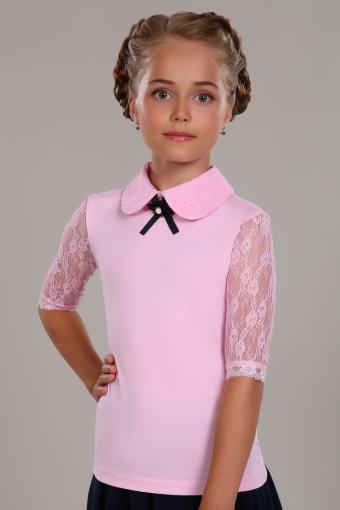 Блузка для девочки Шарлиз Арт. 13237 (Светло-розовый) - Лазар-Текс