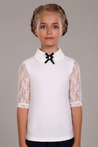Блузка для девочки Шарлиз Арт. 13237 (Крем) - Лазар-Текс