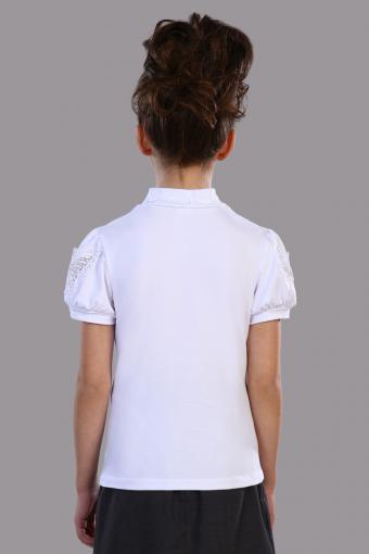 Блузка для девочки Бэлль Арт. 13133 (Белый) (Фото 2)