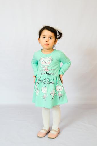 Платье 83008 детское (Ментол) - Лазар-Текс