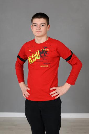 Футболка 83020 подростковая (Красный) - Лазар-Текс
