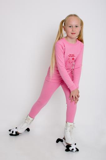Комплект для девочки Термобелье - 4 детский (Розовый) - Лазар-Текс