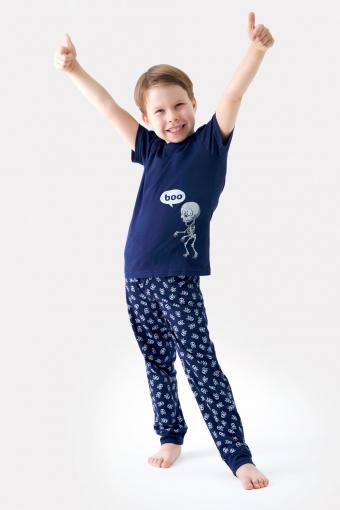 Пижама 44001 детская (Скелеты) - Лазар-Текс