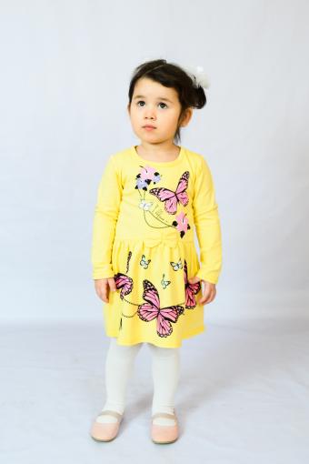 Платья 83006 детское (Желтый) (Фото 2)