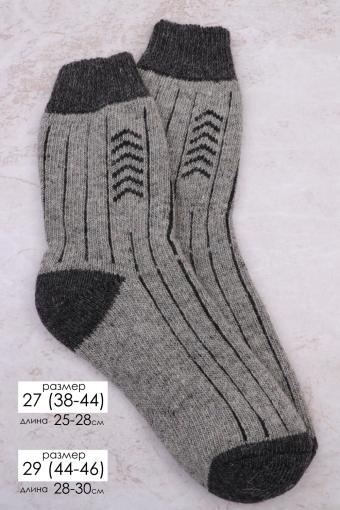 Носки шерстяные GL627 (Серый) - Лазар-Текс