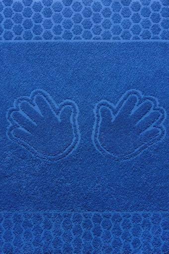 Полотенце махровое Ручки (Синий) - Лазар-Текс