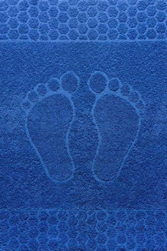 Полотенце махровое Ножки (Синий) - Лазар-Текс