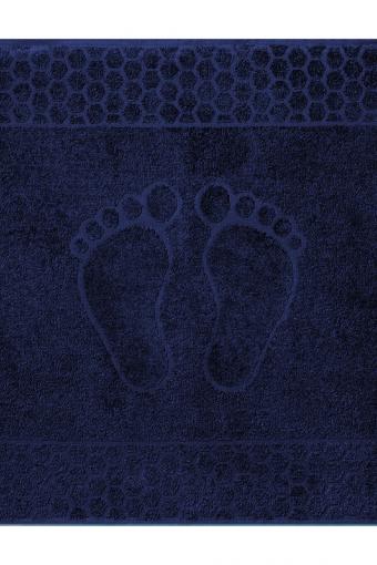 Полотенце махровое Ножки (Темно-синий) - Лазар-Текс
