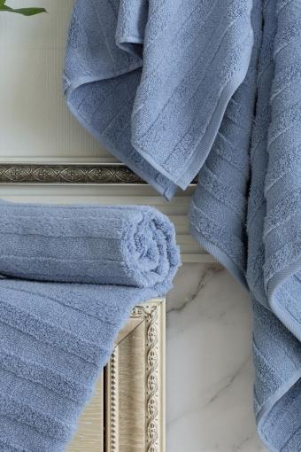 Махровое банное полотенце Verossa коллекция Palermo (Пудрово-голубой) - Лазар-Текс