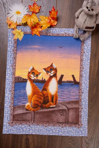 Набор полотенец Питерские коты (В ассортименте) (Фото 2)
