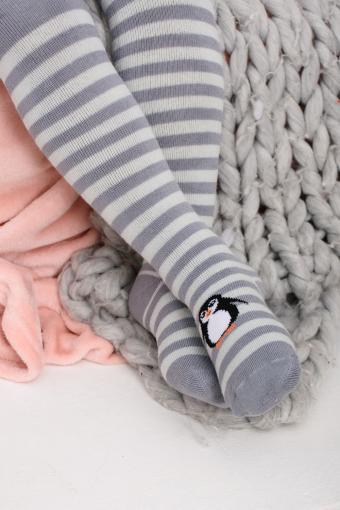 Колготки Пингвин детские плюш (Серый) - Лазар-Текс