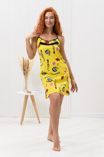 Сорочка женская 8440 (Желтый) - Лазар-Текс