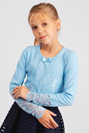 Блузка для девочки SP62999 (Голубой) - Лазар-Текс