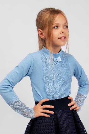 Блузка для девочки SP62995 (Голубой) - Лазар-Текс