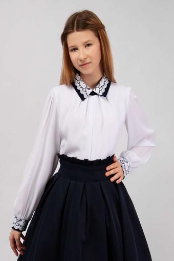 Блузка для девочки SP0302 (Белый) (Фото 2)