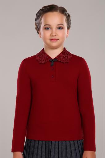 Блузка для девочки Рианна Арт.13180 (Бордовый) - Лазар-Текс