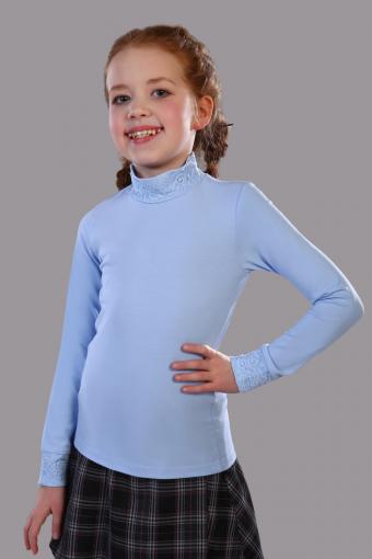 Блузка для девочки Дженифер арт. 13119 (Светло-голубой) - Лазар-Текс