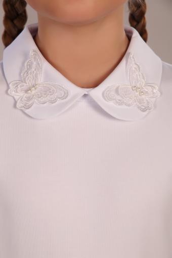 Блузка для девочки Камилла арт. 13173 (Белый) (Фото 2)