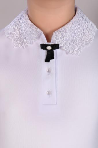 Блузка для девочки Рианна Арт.13180 (Белый) (Фото 2)