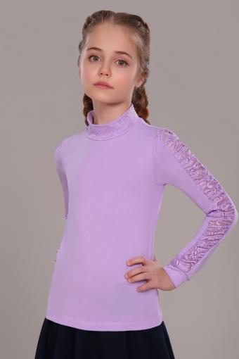 Блузка для девочки Каролина New арт.13118N (Светло-сиреневый) - Лазар-Текс