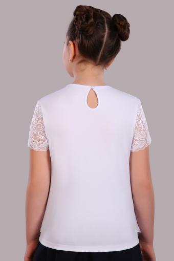 Блузка для девочки Анжелика Арт. 13177 (Белый) (Фото 2)