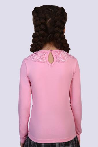Блузка для девочки Вероника 13141 (Светло-розовый) (Фото 2)