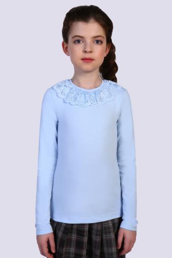 Блузка для девочки Вероника 13141 (Светло-голубой) - Лазар-Текс