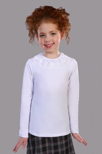 Блузка для девочки Вероника 13141 (Белый) - Лазар-Текс