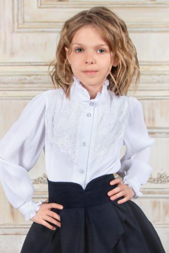 Блузка для девочки SP1900 (Белый) - Лазар-Текс