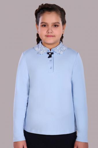 Блузка для девочки Рианна Арт.13180 (Светло-голубой) - Лазар-Текс