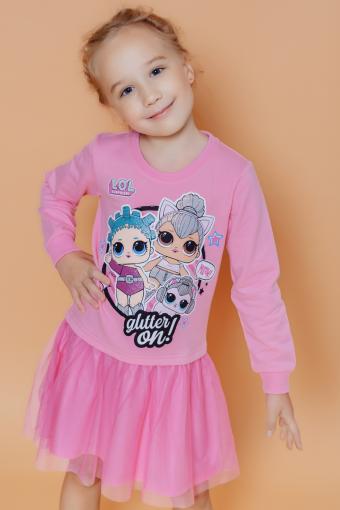 Платье 22727 детское LOL Surprise (Розовый) - Лазар-Текс