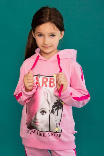 Худи 22469 Barbie (Розовый) - Лазар-Текс