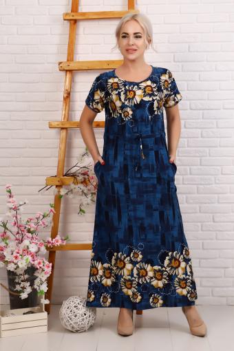 Платье 32010 (Синий) - Лазар-Текс