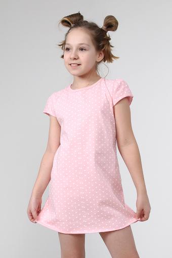Сорочка детская 22077 (Розовый) - Лазар-Текс