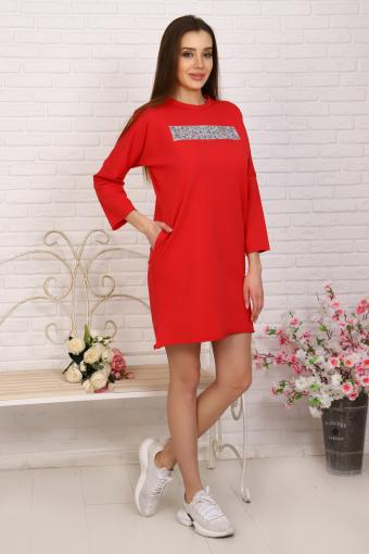Платье 24310 (Красный) - Лазар-Текс