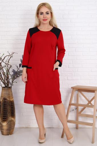 Платье 52154 (Красный) - Лазар-Текс