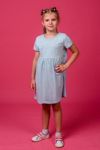 Платье 11709 (Голубой) - Лазар-Текс